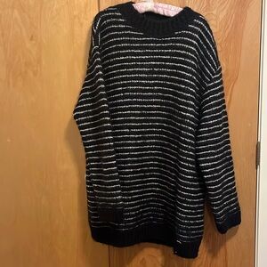 Acne Studios Oversized Mohair Sweater Dress